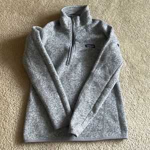 Patagonia Gray 1/4 Zip Fleece